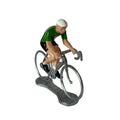 Miniatuur Wielrenner Fietser Groene Trui│art. 303032│Bernard&Eddy│voorkant schuin