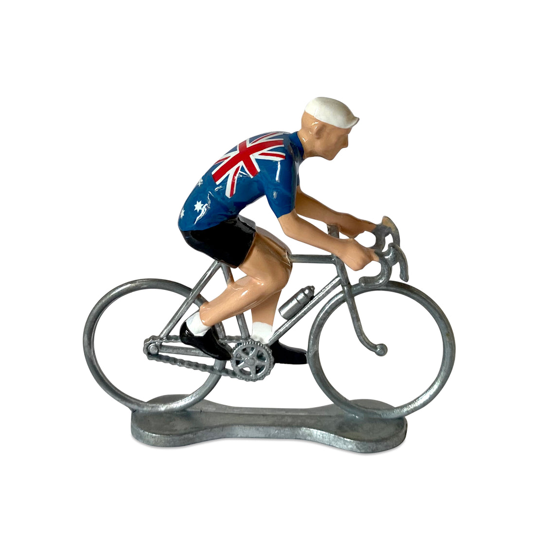 Miniatuur Wielrenner Fietser Australië│Bernard&Eddy│art. 303285│zijaanzicht