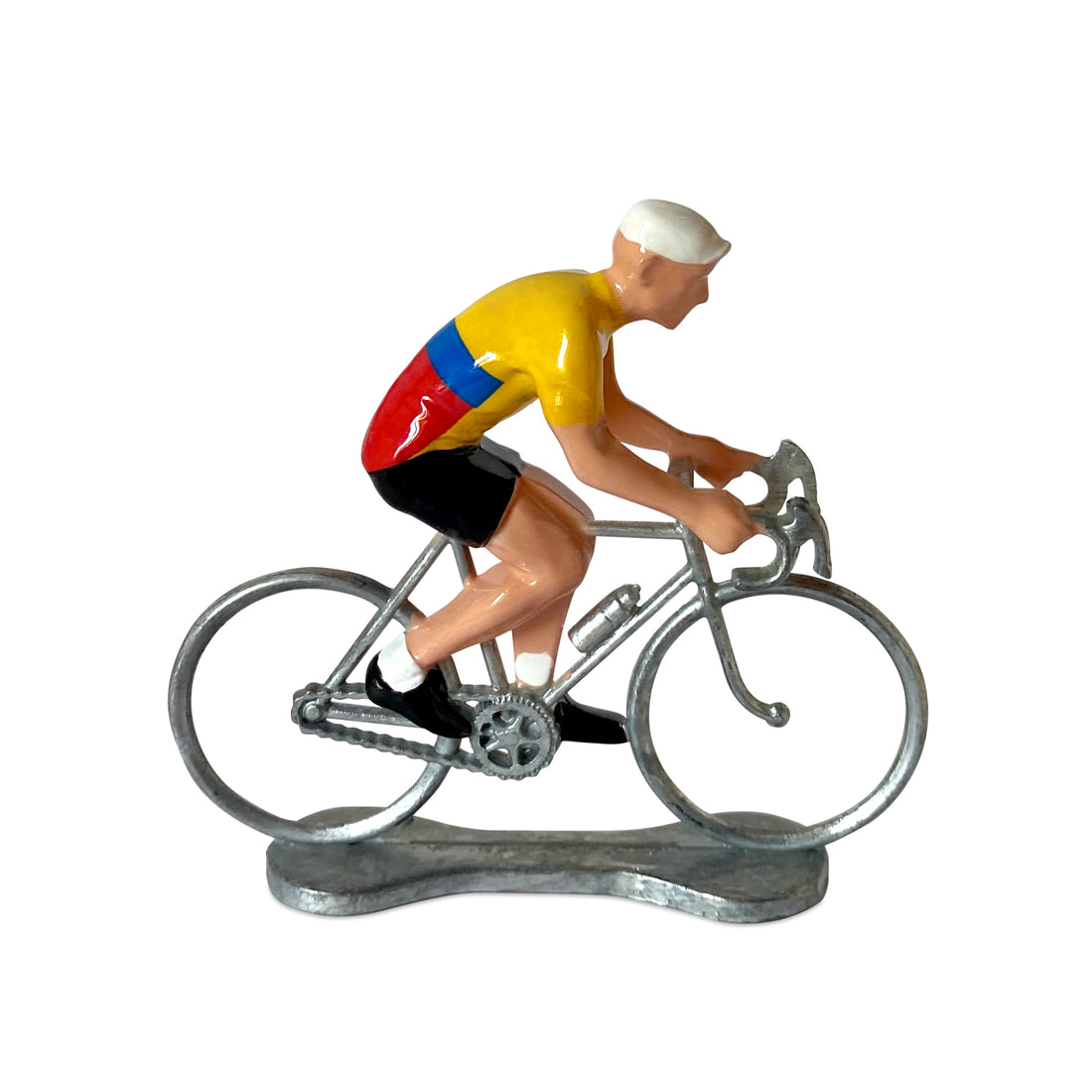 Miniatuur Wielrenner Fietser Colombia│Bernard&Eddy│art. 303483│zijaanzicht