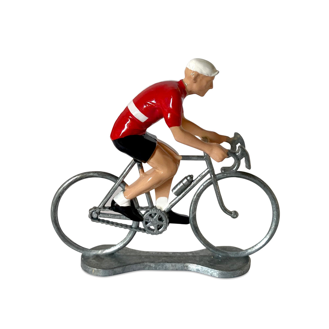 Miniatuur Wielrenner Fietser Denemarken│Bernard&Eddy│art. 303094│zijaanzicht