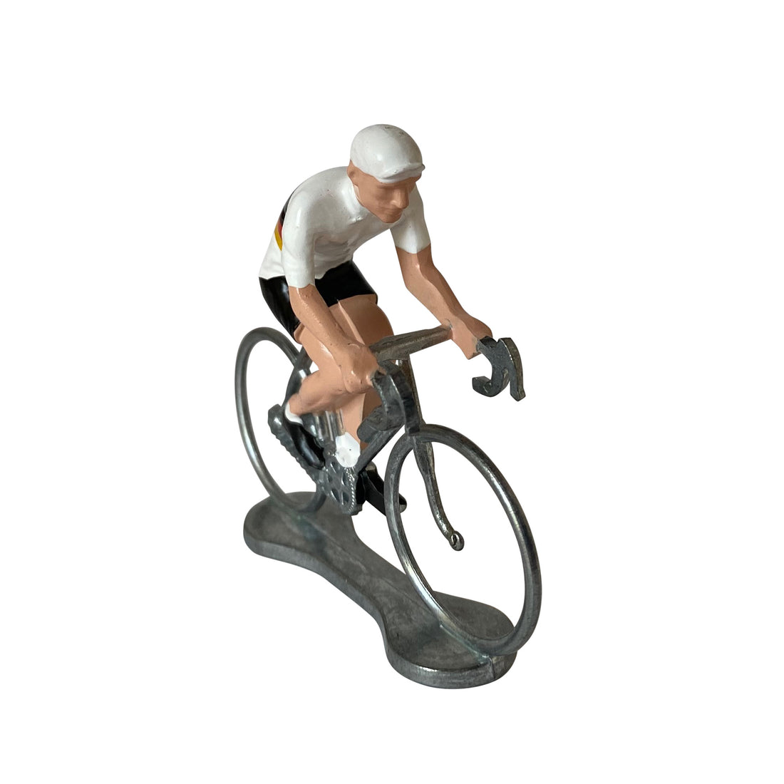 Miniatuur Wielrenner Fietser Kampioen Duisland│Bernard&Eddy│art. 303063│zijaanzicht