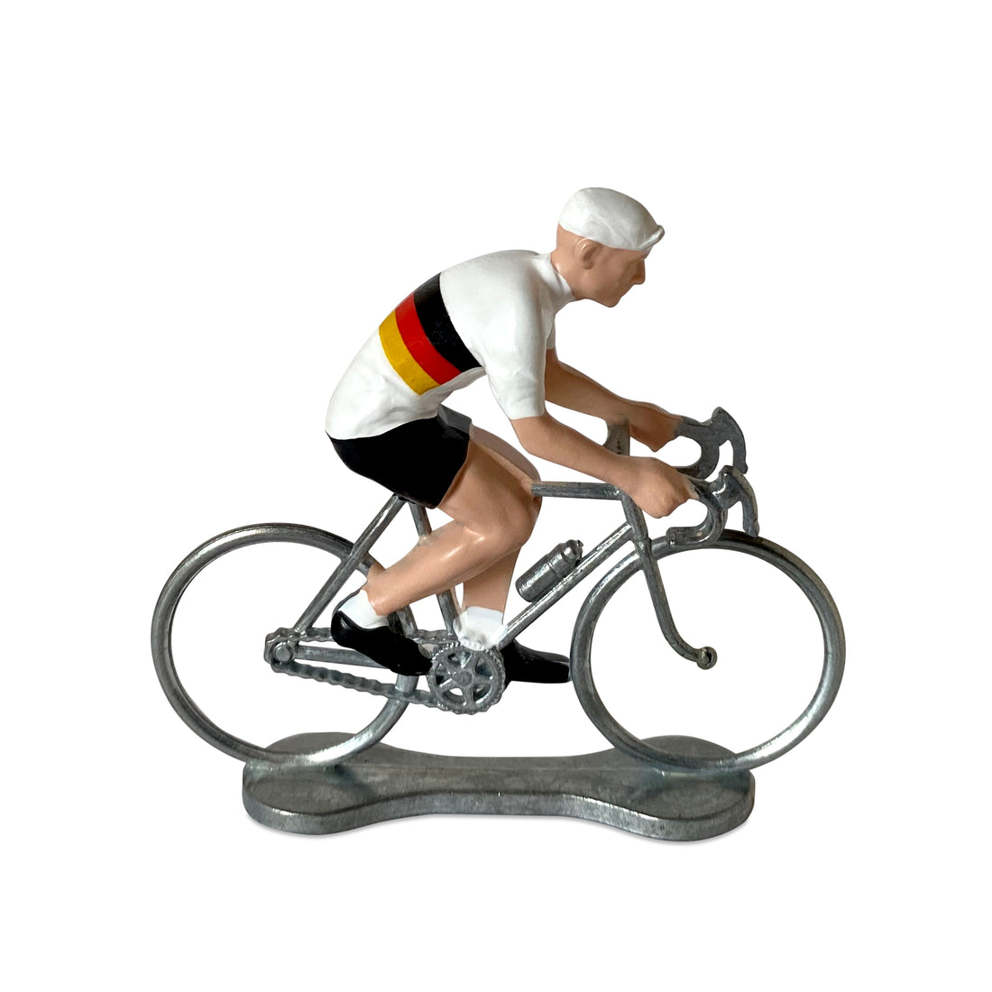 Miniatuur Wielrenner Fietser Kampioen Duisland│Bernard&Eddy│art. 303063│zijaanzicht