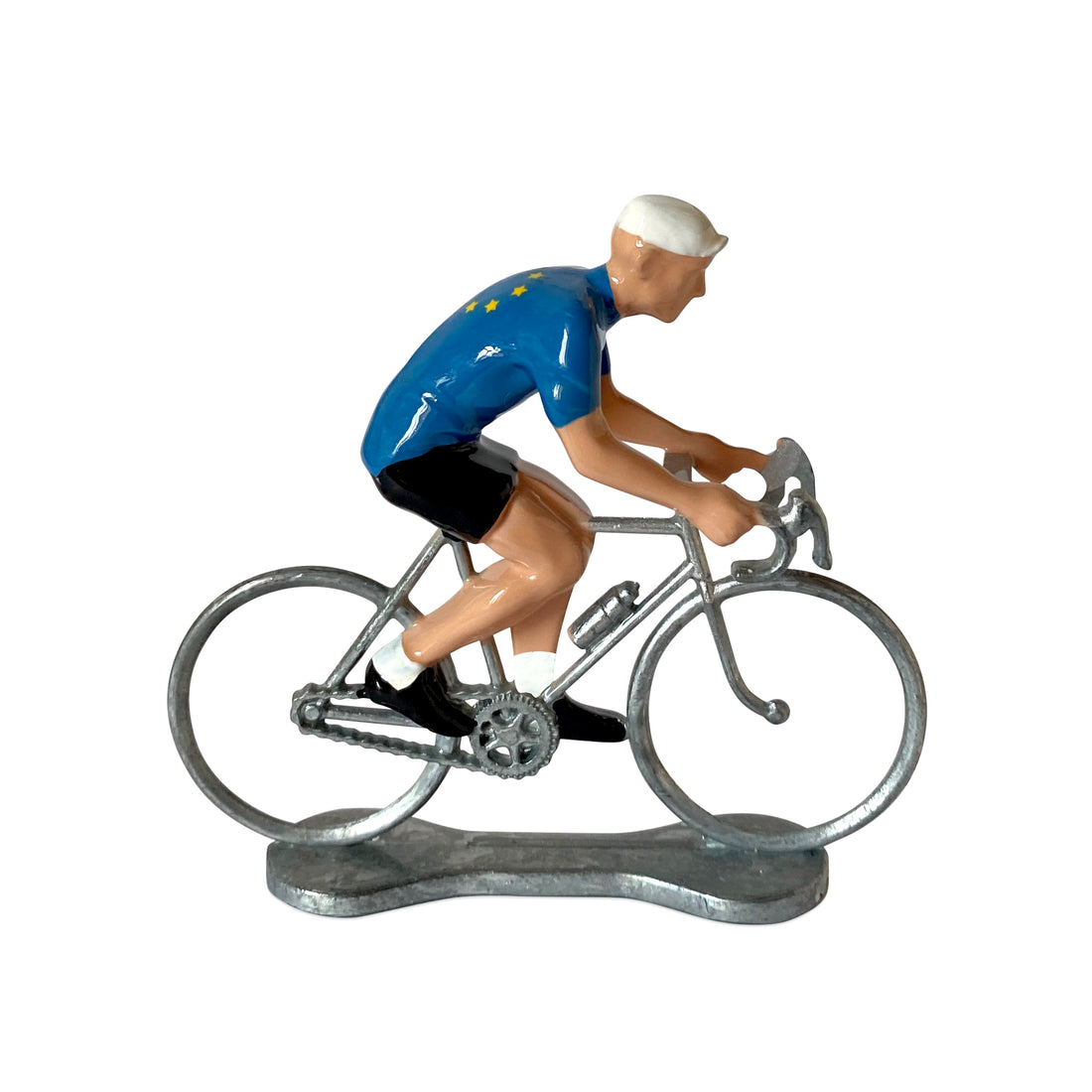 Bernard & Eddy Minatuur Wielrenner│Fietser Kampioen Europa│art. 303056│zijaanzicht