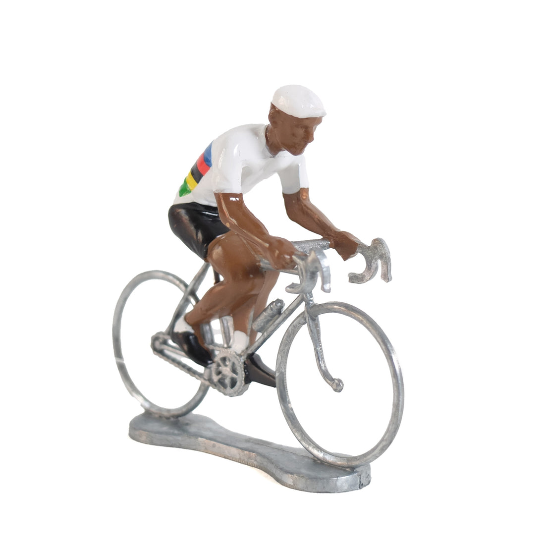 Miniatuur Wielrenner Fietser Wereldkampioen│Bernard & Eddy│art. 303780│zijaanzicht