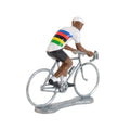Miniatuur Wielrenner Fietser Wereldkampioen│Bernard & Eddy│art. 303780│achterkant schuin