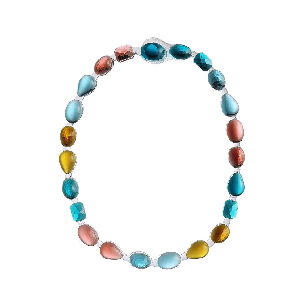 Halsketting Filo Stones Multicolor Corsari Jewels│art. 1001-042│vooraanzicht