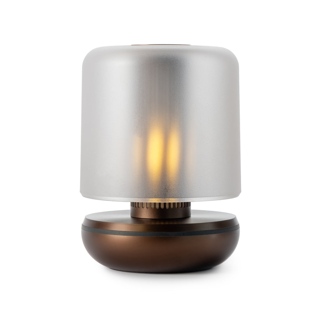 Humble Firefly Oplaadbare Tafellamp Bronze Frosted│art. HUMTL00403│vooraanzicht met witte achtergrond