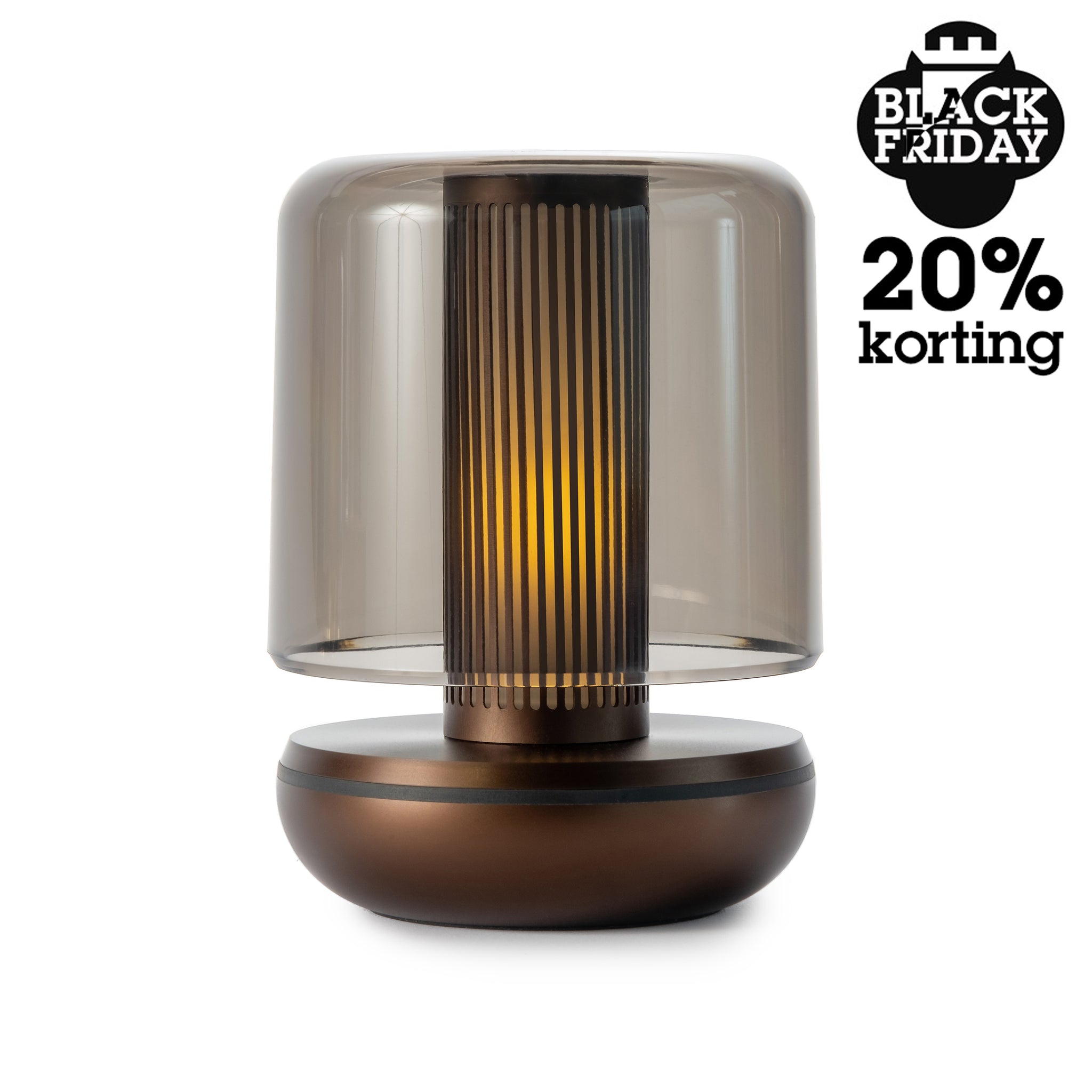 Humble Firefly Oplaadbare Tafellamp Bronze Smoked│art. HUMTL00404│Black Friday 20% Korting