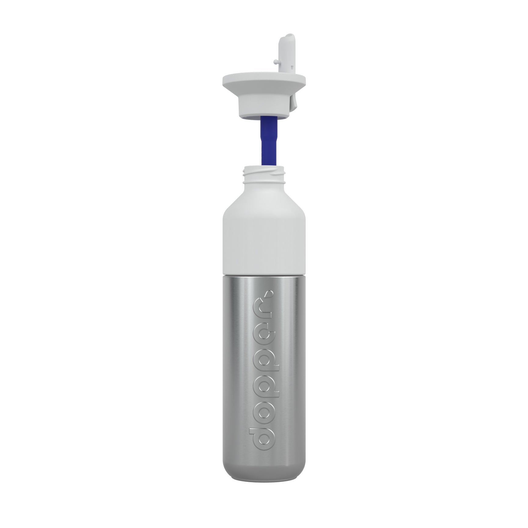 Dopper Flip Straw Wit│art. 7634│zwevend boven steel 490ml