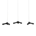 Flying Hooks Kapstok Single│Bos en Couvée│Goods│art. FH 10.01│3 haken op rij zonder jas