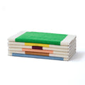 Gastendoekjes Martens & Martens Suite702│art. MMTTSET30LISYSK│6 stuks opgevouwen op stapel
