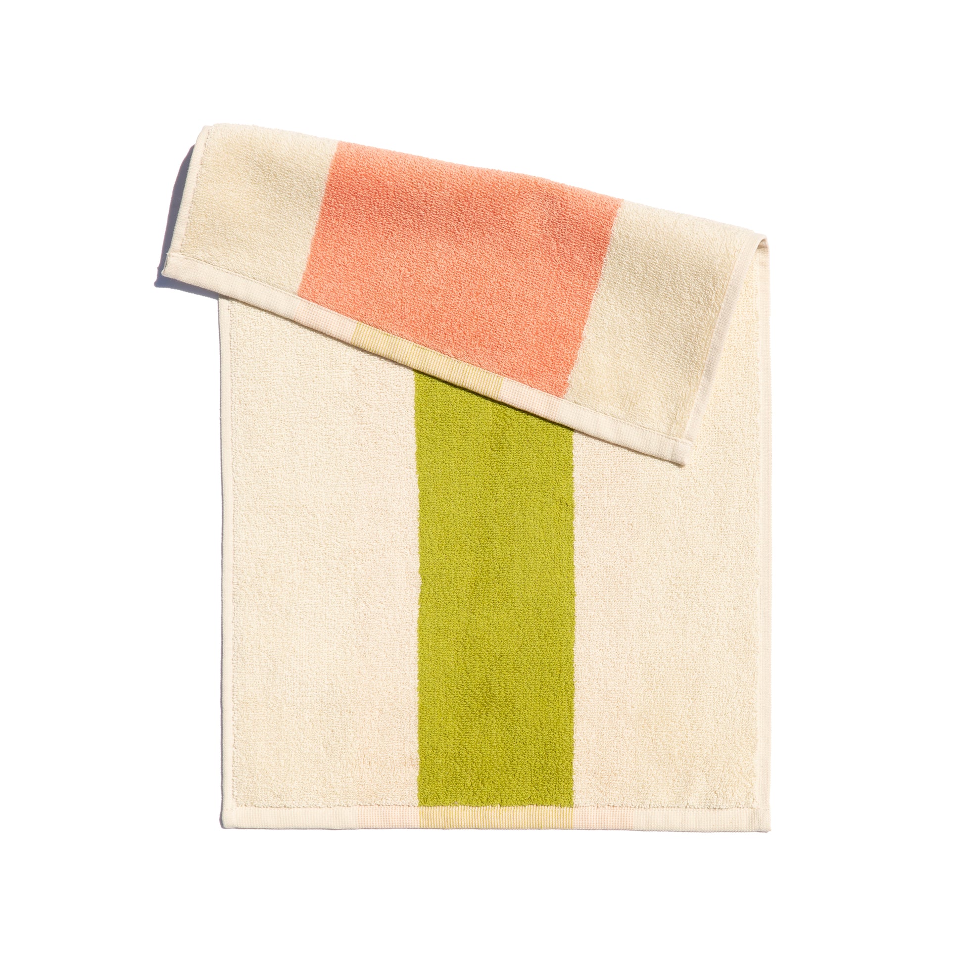 Gastendoekjes Martens & Martens Suite702│art. MMTTSET30LISYSK│lime roze achterkant