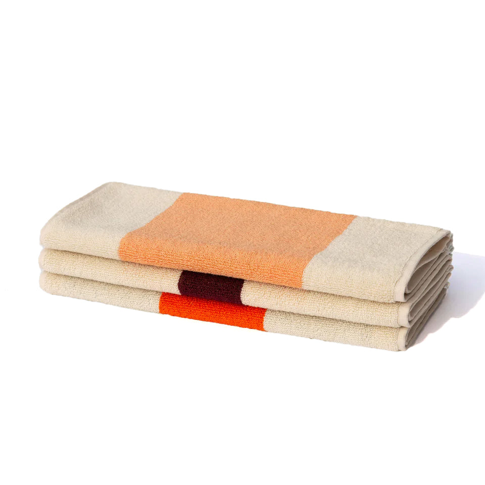Gastendoekjes Martens & Martens Suite702│art. MMTTSET30LISYSK│3 stuks opgevouwen achterkant