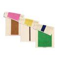 Gastendoekjes Martens & Martens Suite702│art. MMTTSET30PIRBBR│3 soorten naast elkaar achterkent