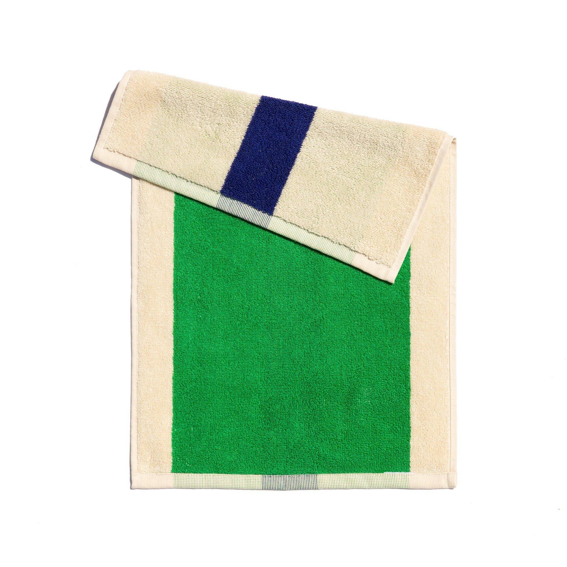 Gastendoekjes Martens & Martens Suite702│art. MMTTSET30PIRBBR│groen-blauw achterkant