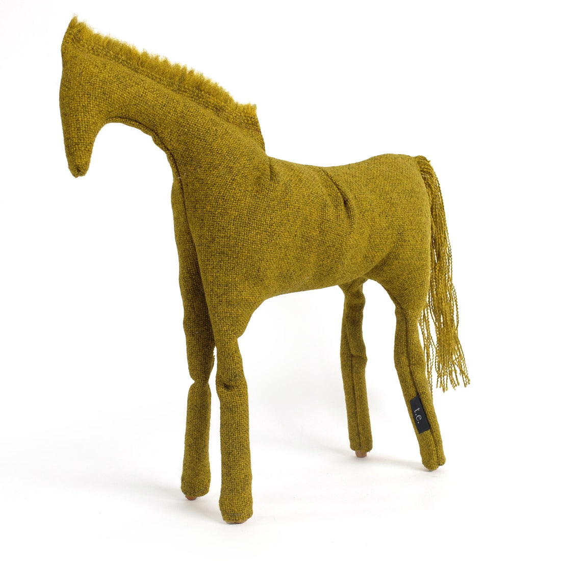 Gelderlander 08│Stoffen Paard│Christien Meindertsma│art. T.E.220-08│zijkant met witte achtergrond