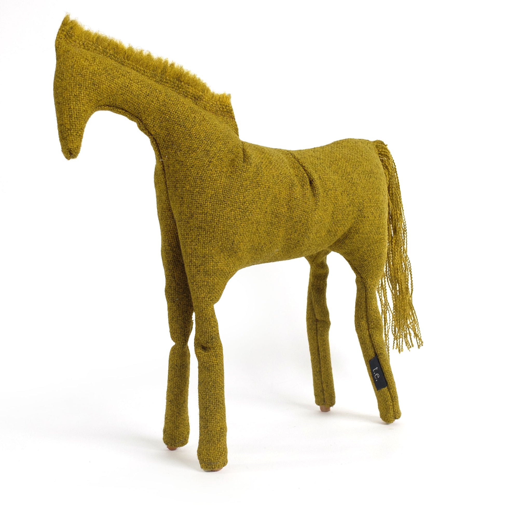 Gelderlander 08│Stoffen Paard│Christien Meindertsma│art. T.E.220-08│voorkant schuin links