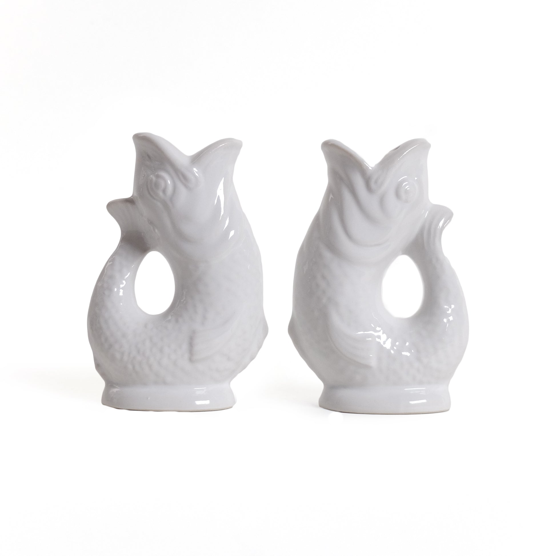 Gluckigluck Peper en Zoutstel Wit│art. G31159/WH/W│vooraanzicht staand naast elkaar