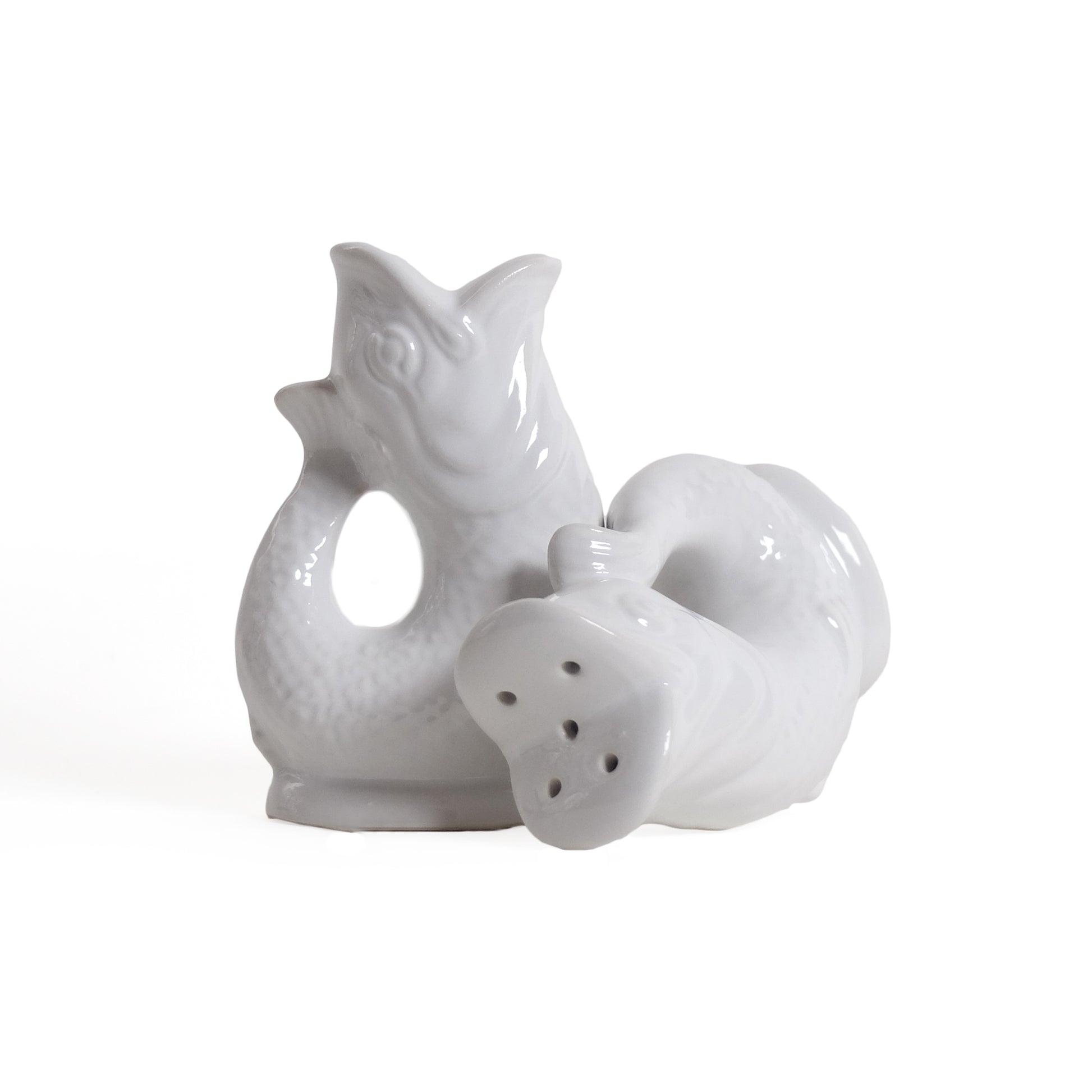 Gluckigluck Peper en Zoutstel Wit│art. G31159/WH/W│vooraanzicht staand en liggend