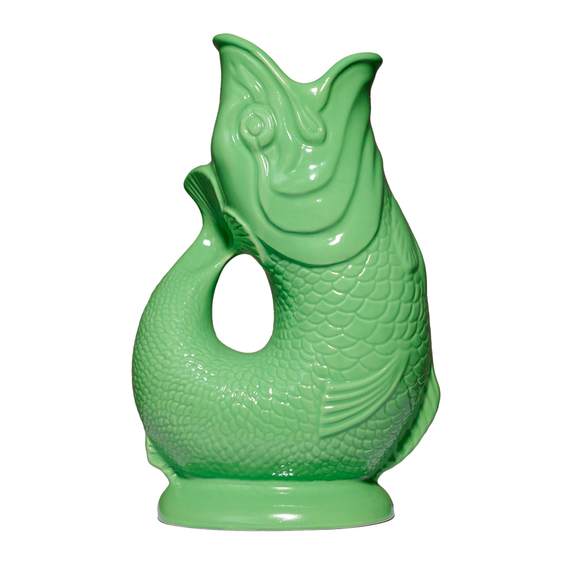 Gluckigluck Waterkaraf Vis Apple│art. G3115/APPL/W│zijaanzicht met witte achtergrond