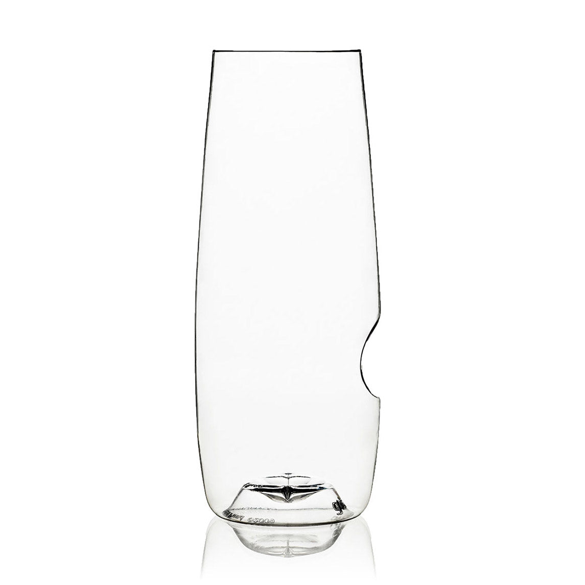 Govino Champagne Glazen Kunststof│Set van 4│los glas leeg met witte achtergrond