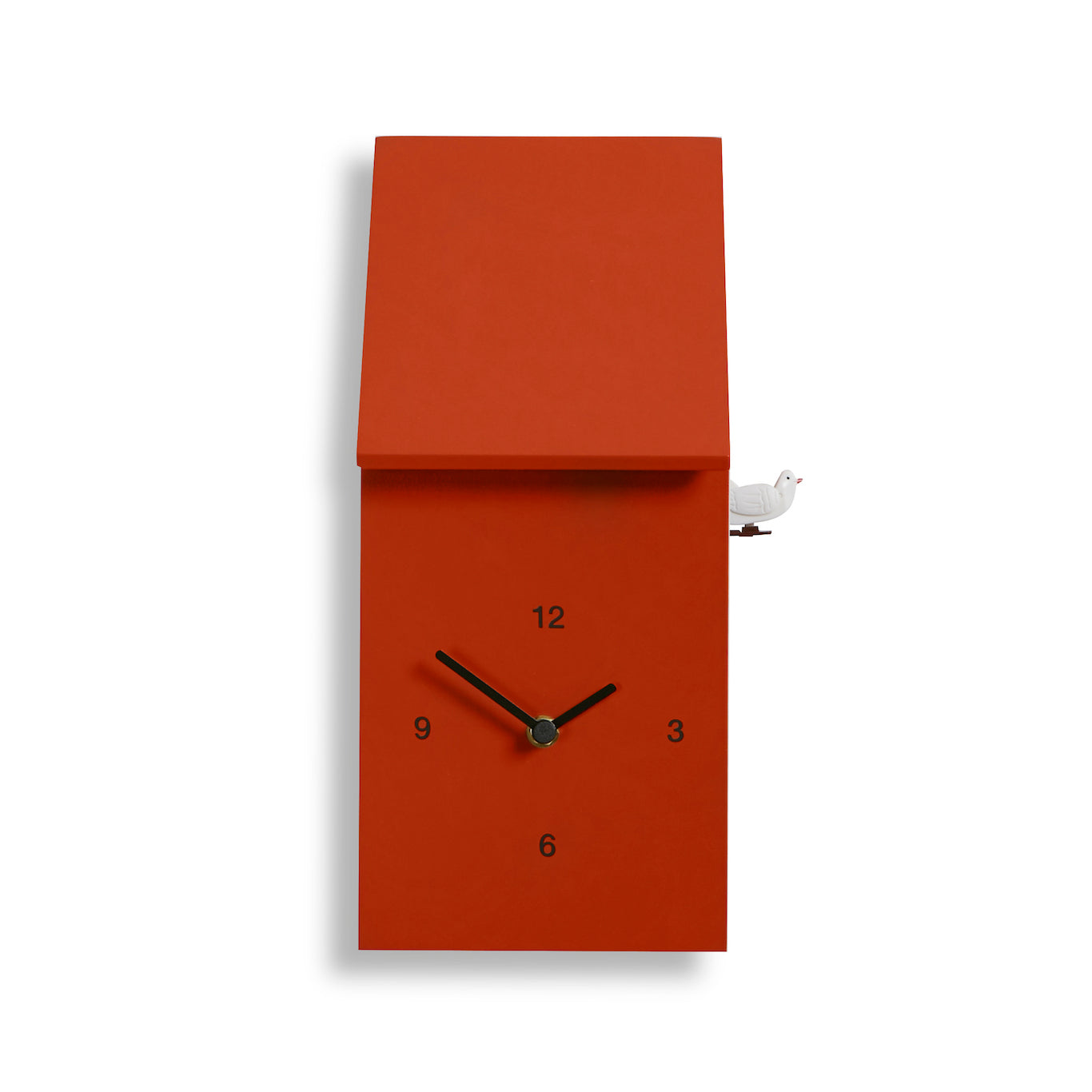 Koekoeksklok Half Time Rood│Diamantini & Domeniconi│art. DIA 212RD│vooraanzicht