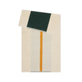 Handdoek Martens & Martens Dark Green & Orange Suite702│art. CMMTT50DGOR│voorkant met witte achtergrond