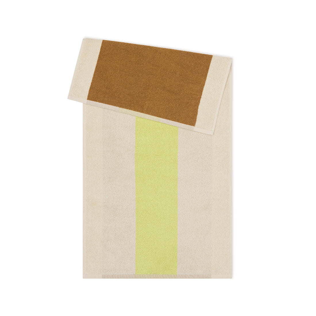 Handdoek Martens & Martens Lime & Toffee Suite702│art. CMMTT50LITO│achterkant