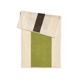 Handdoek 50x100 Brown&Lime│ Martens&Martens - Suite702│art. MMTT50BRLI│achterkant met witte achtergrond