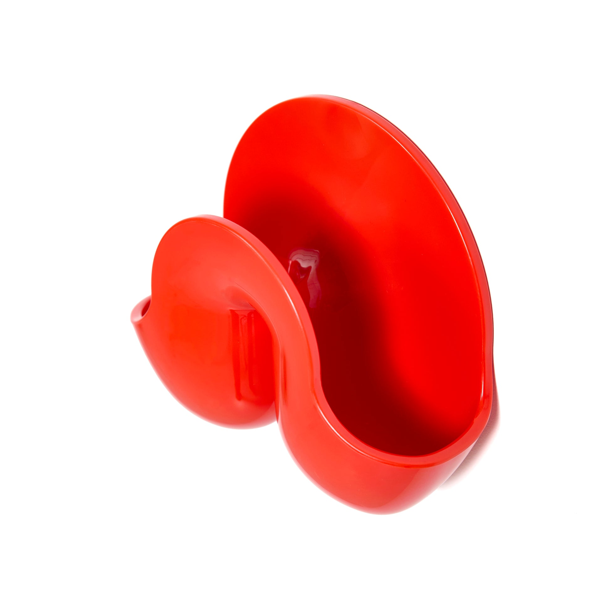 Heller Swell Catchall Mini Oranje│art. 2304-07│bovenaanzicht schuin