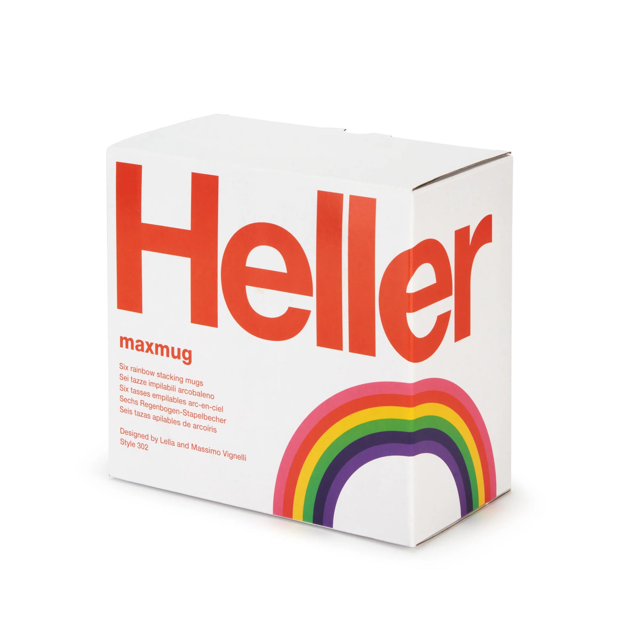 Heller Max Dinnerware│Mugs Rainbow│art. HWM-RB06│verpakking