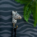 Kapstok Zebra Wildlife Garden│art. WG4541│tegen wand met zebramotief