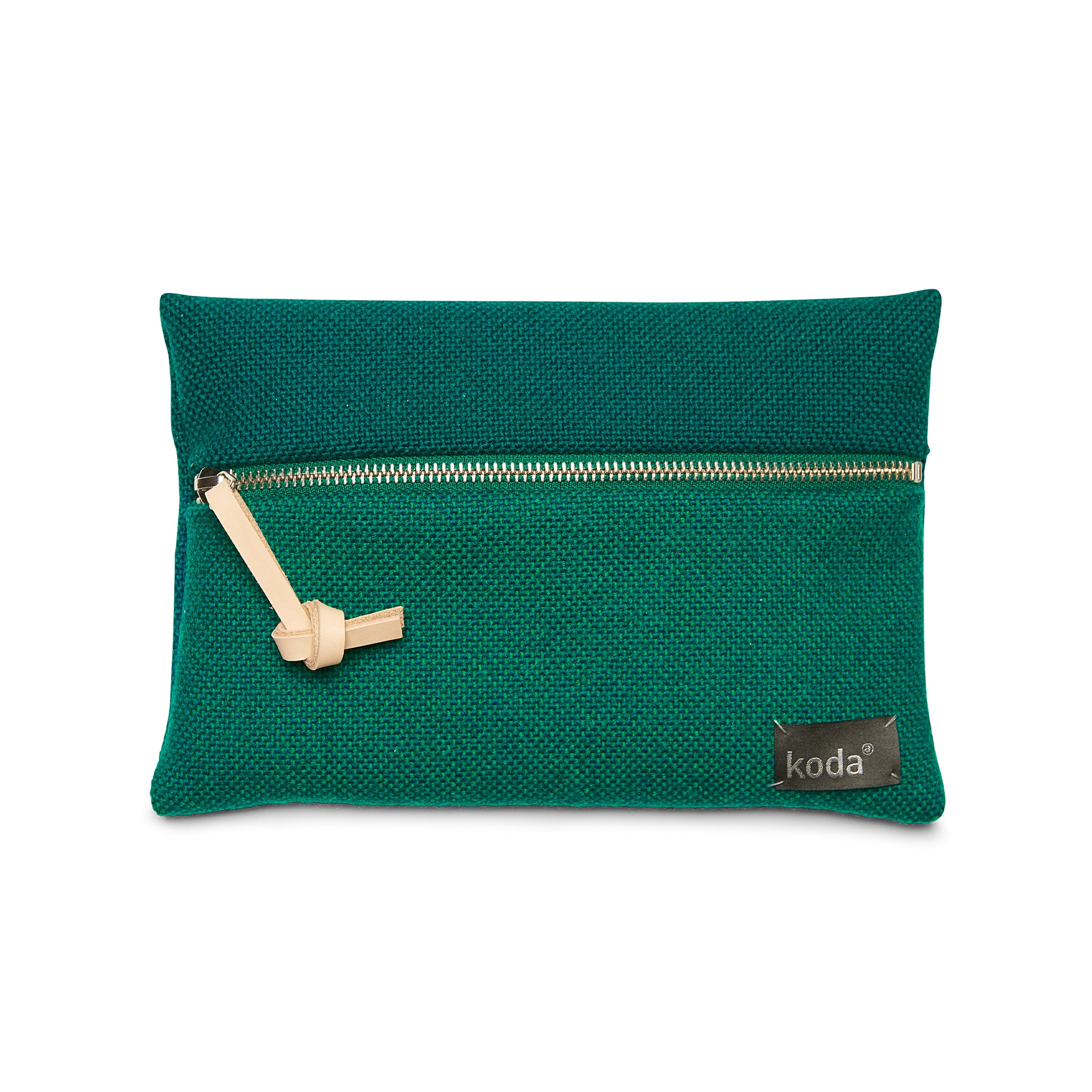 Etui Horizon H006│Emerald-Green│Koda Amsterdam│vooraanzicht met witte achtergrond