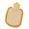 Warmwaterkruik Mini Bumper Clementine van Suite702 - bovenaanzicht schuin liggend met witte achtergrond