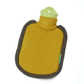 Warmwaterkruik Mini Bumper Mustard van Suite702 - vooraanzicht met witte achtergrond