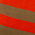 Warmwaterkruik Katoen Camel-Rood Suite702│close-up gebreid katoen│art. HWBVECA