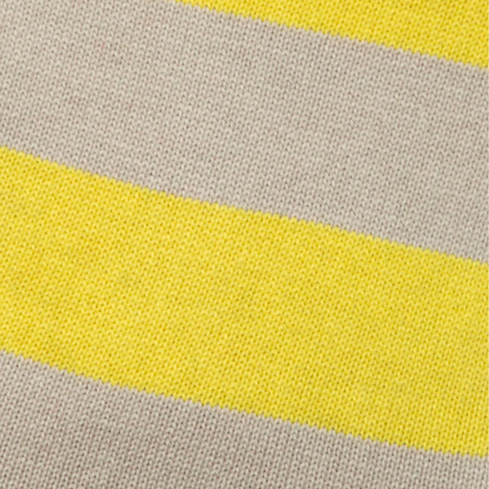 Warmwaterkruik Katoen Geel-Beige Suite702│detail gebreid katoen│art. HWBYEBE