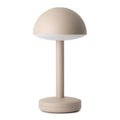 Humble Bug Oplaadbare Tafellamp Beige│Voorkant met witte achtergrond│art. HUMTL00302