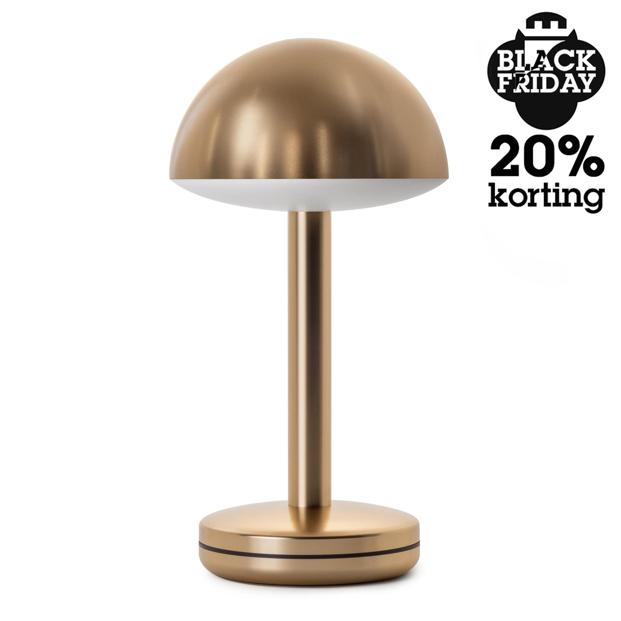 Humble Bug Oplaadbare Tafellamp Gold│Black Friday 20% Korting│art. HUMTL00303