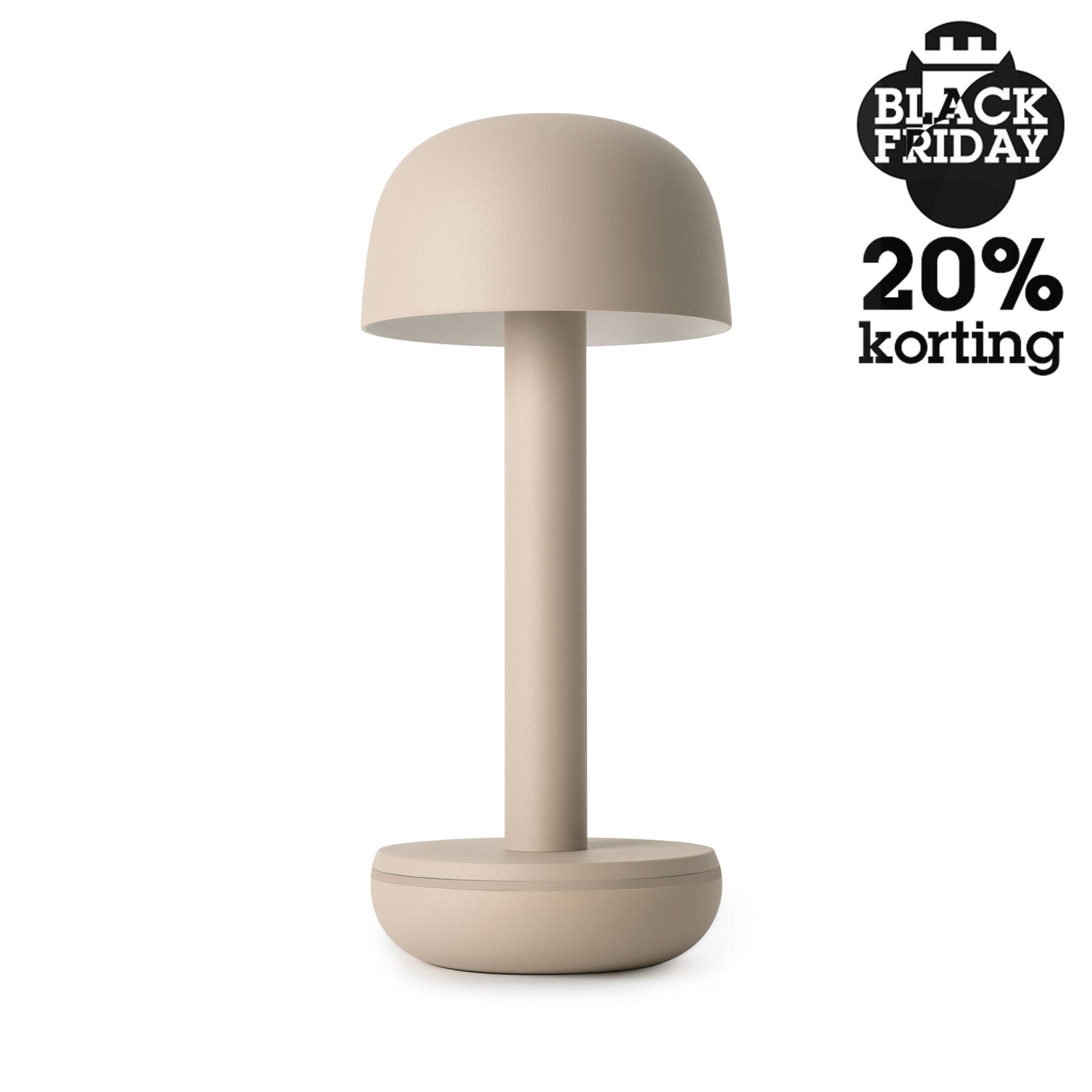 Humble Two Oplaadbare Tafellamp Beige│Draadloos│art. HUMTL00211│Black Friday 20% Korting