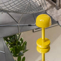 Humble Two Oplaadbare Tafellamp Yellow│voorkant met witte achtergrond│art. HUMTL00217op spiegeltafel