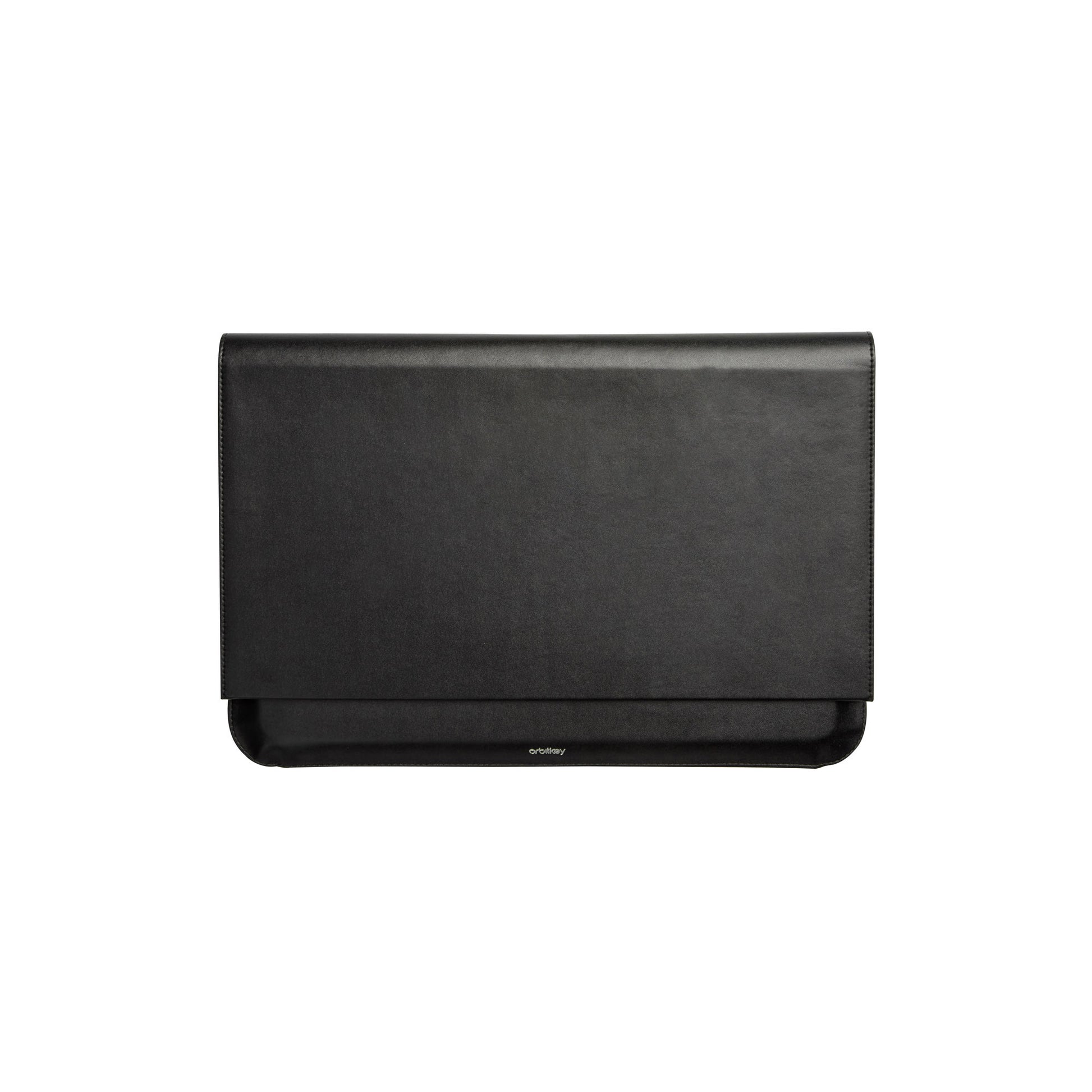 Hybrid Laptop Sleeve 14" Zwart│Orbitkey│art. WH41-BLK-105│bovenaanzicht met witte achtergrond