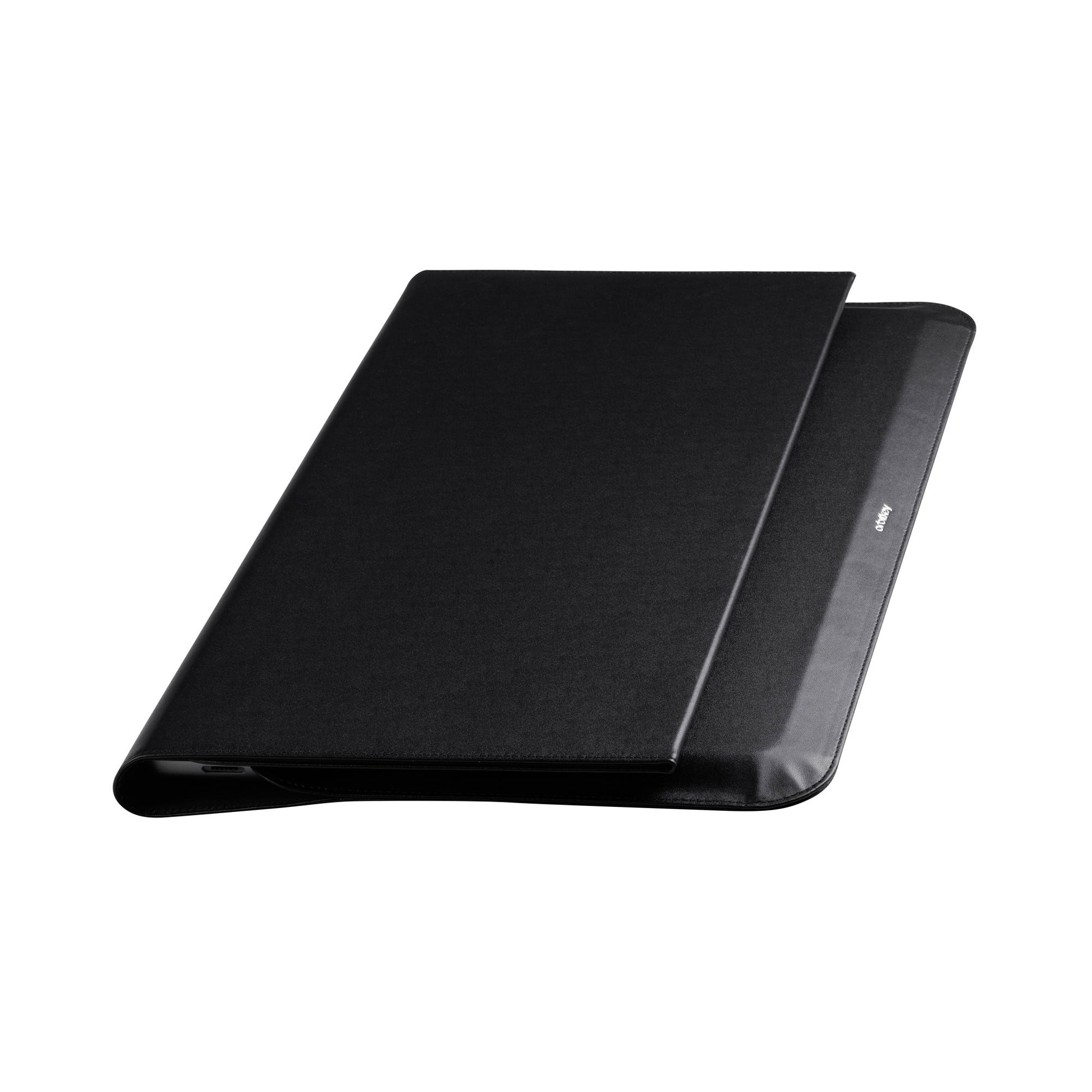 Hybrid Laptop Sleeve 16" Zwart│Orbitkey│art. WH61-BLK-105│bovenaanzicht dicht schuin boven