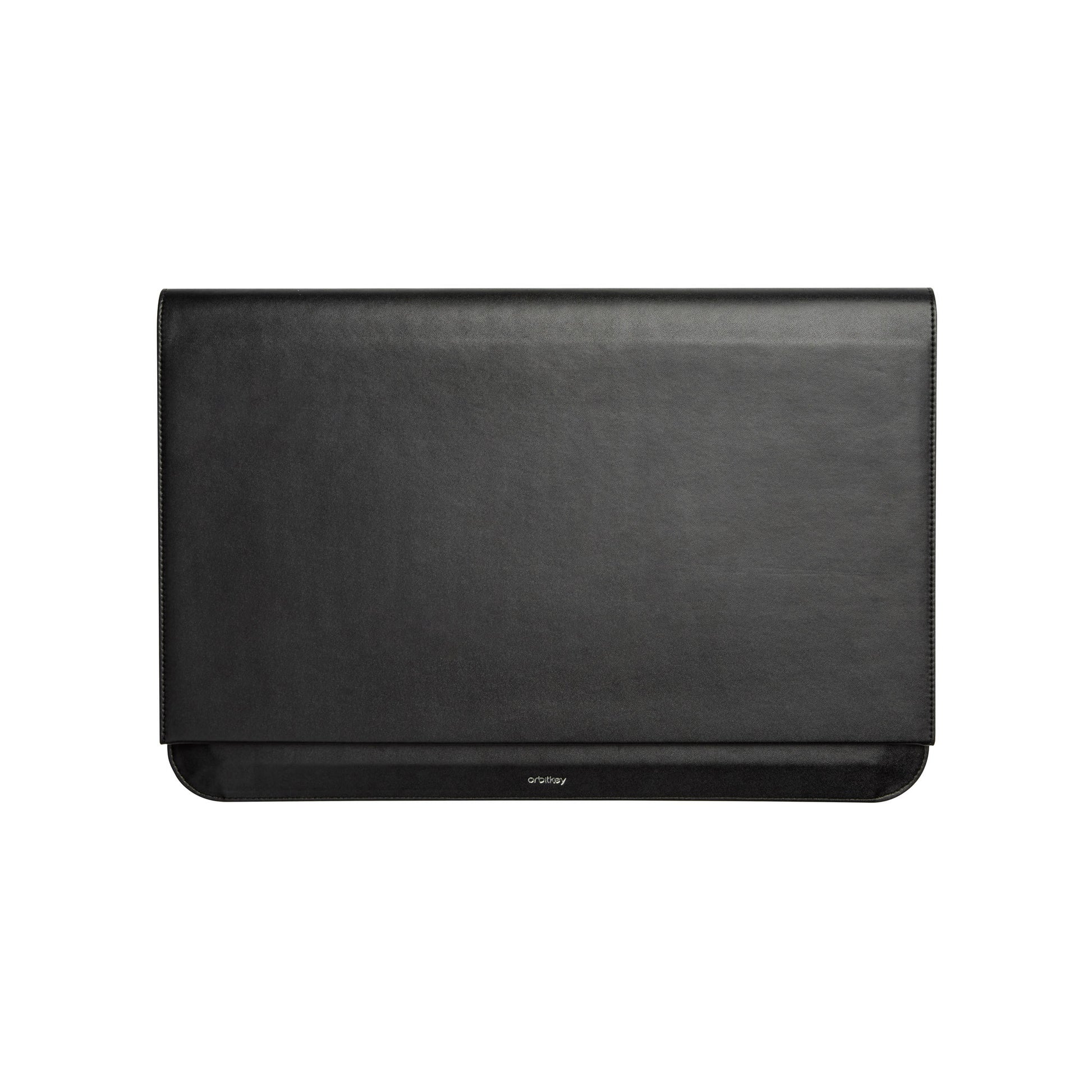 Hybrid Laptop Sleeve 16" Zwart│Orbitkey│art. WH61-BLK-105│bovenaanzicht met witte achtergrond