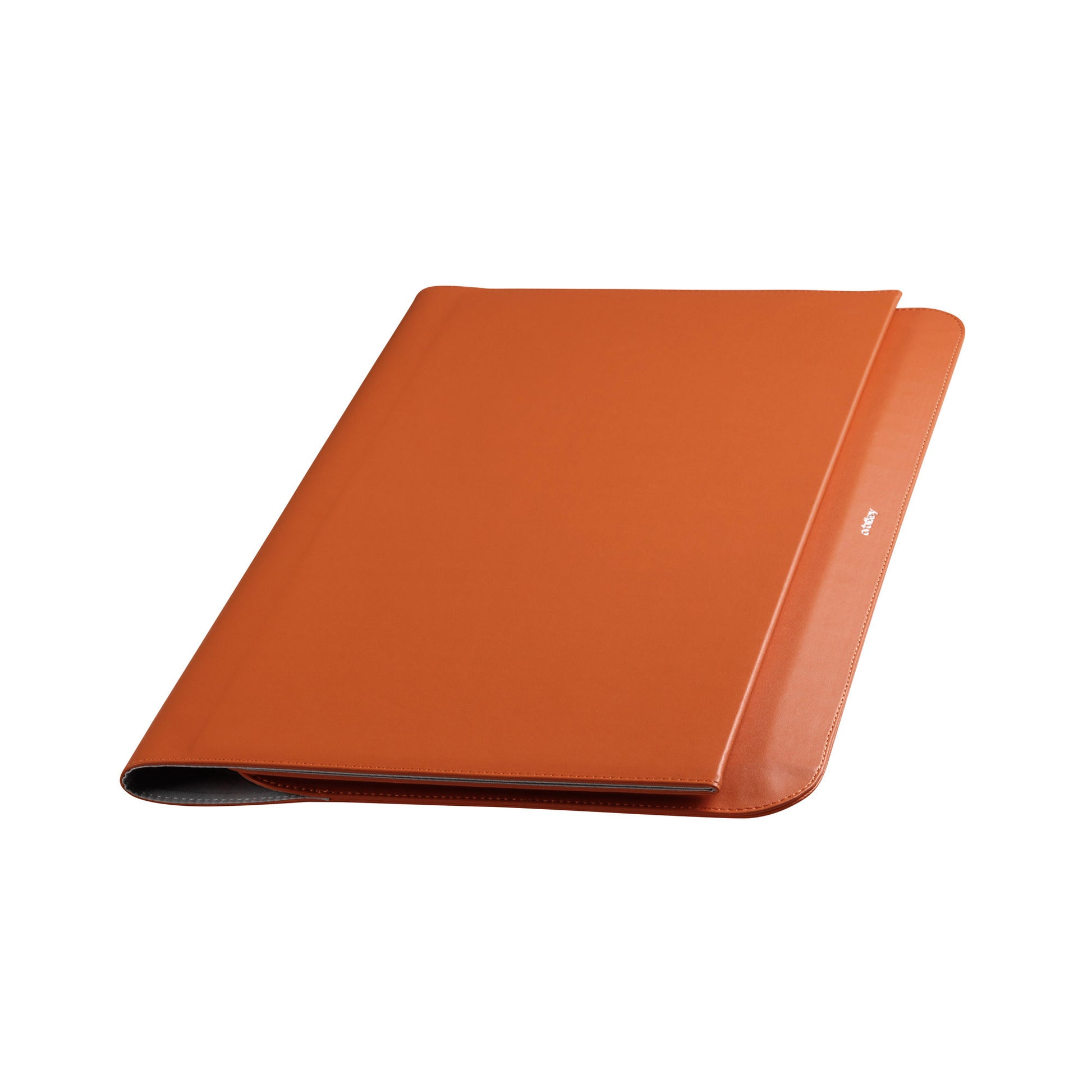 Hybrid Laptop Sleeve 16" Terracotta│Orbitkey│art. WH61-BLK-105│bovenaanzicht schuin