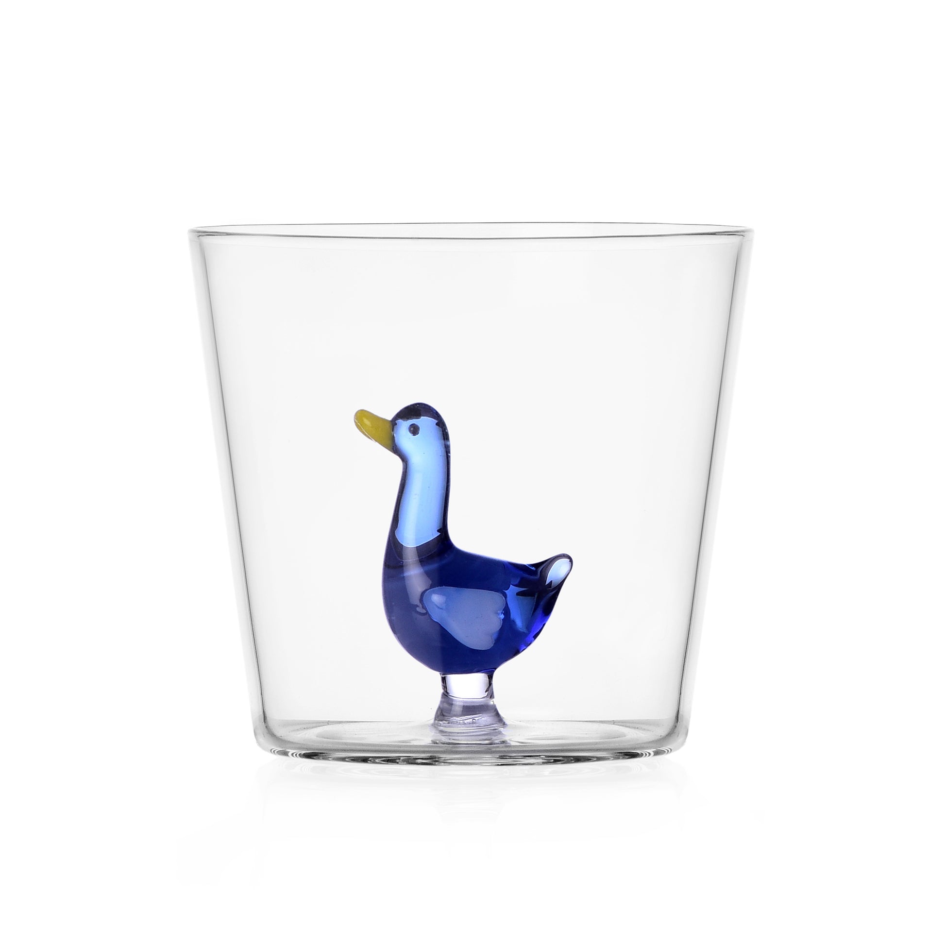Tumbler Animal Farm│Drinkglas Blauwe Gans Ichendorf Milano│art. 352.228│zijaanzicht met witte achtergrond