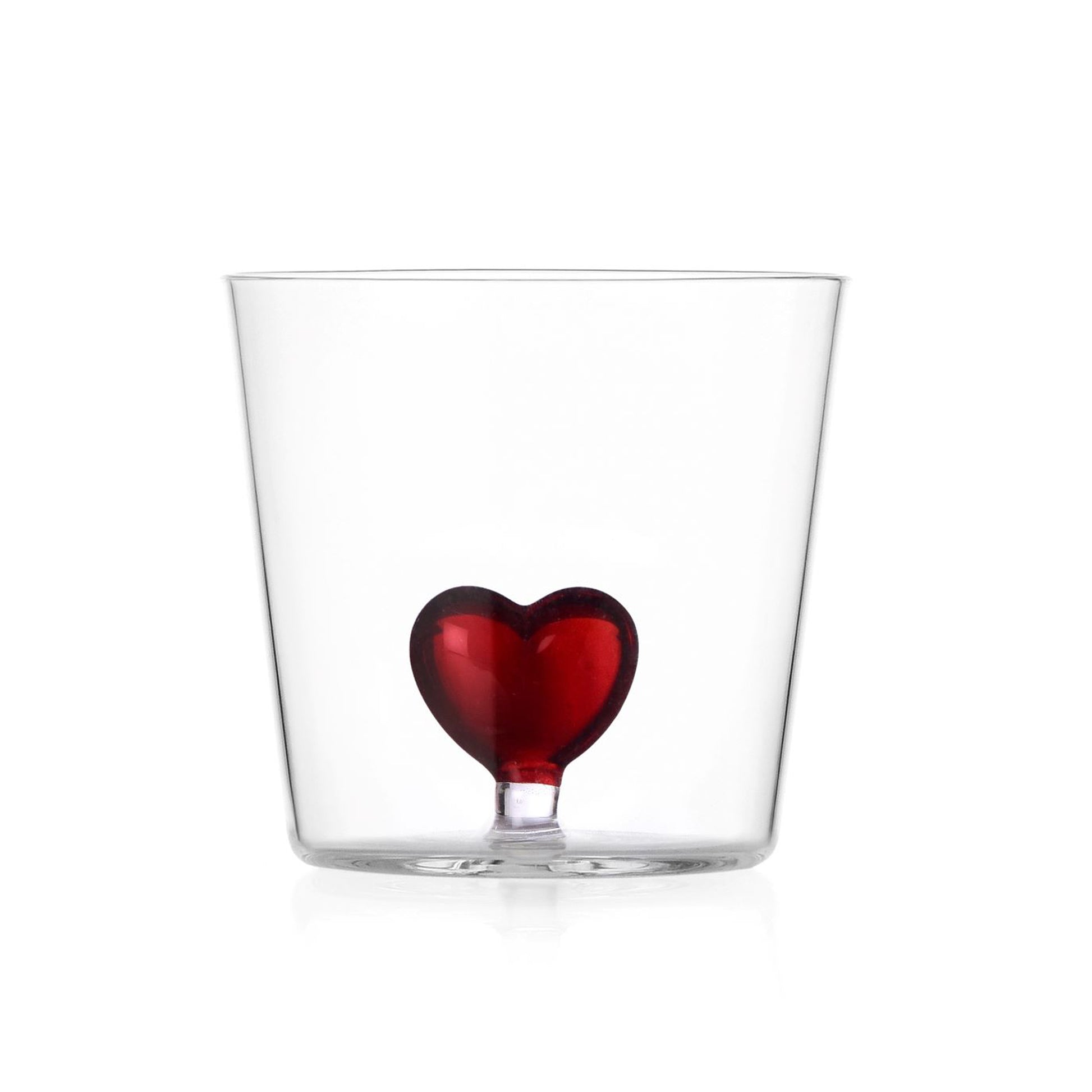 Tumbler Cuore Ichendorf Milano│Drinkglas Hart Rood│art. 352.390│vooraanzicht