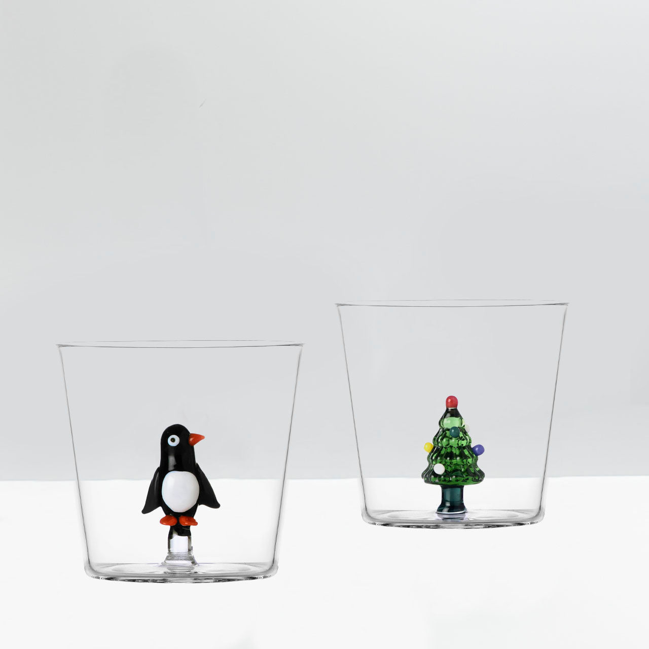 Tumbler Christmas Ichendorf Milano│Drinkglas Pinguin│art. 352.095.45│naast versie met kerstboom