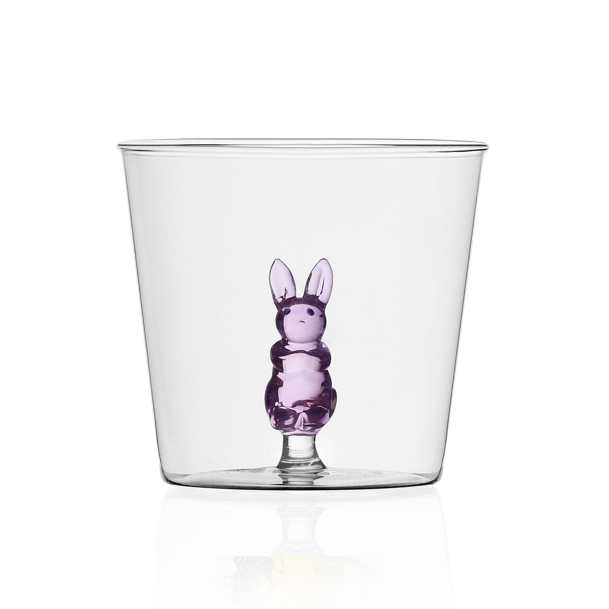 Tumbler Animal Farm│Drinkglas Roze Konijn│art. 352.375│vooraanzicht met witte achtergrond