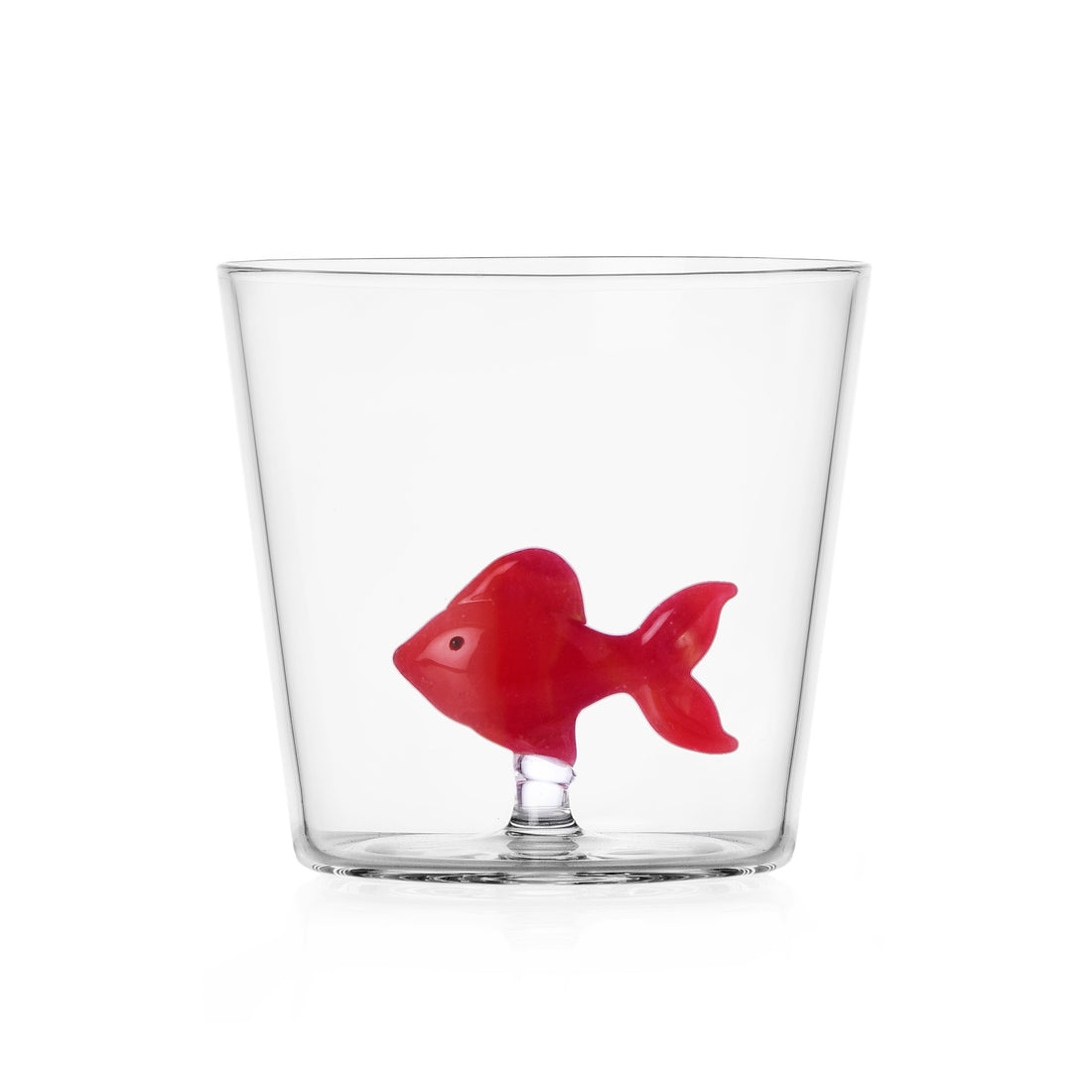 Tumbler Animal Farm│Drinkglas Rode Vis│Ichendorf Milano│art. 352.226│zijaanzicht met witte achtergrond